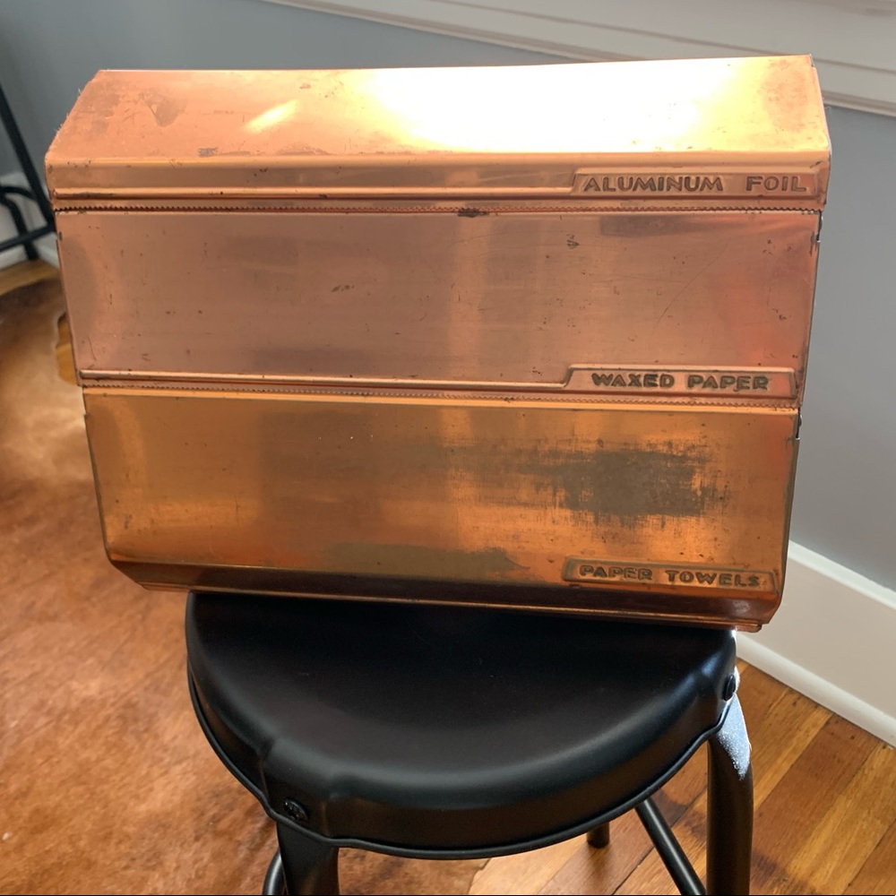 Vintage Copper Kitchen Storage